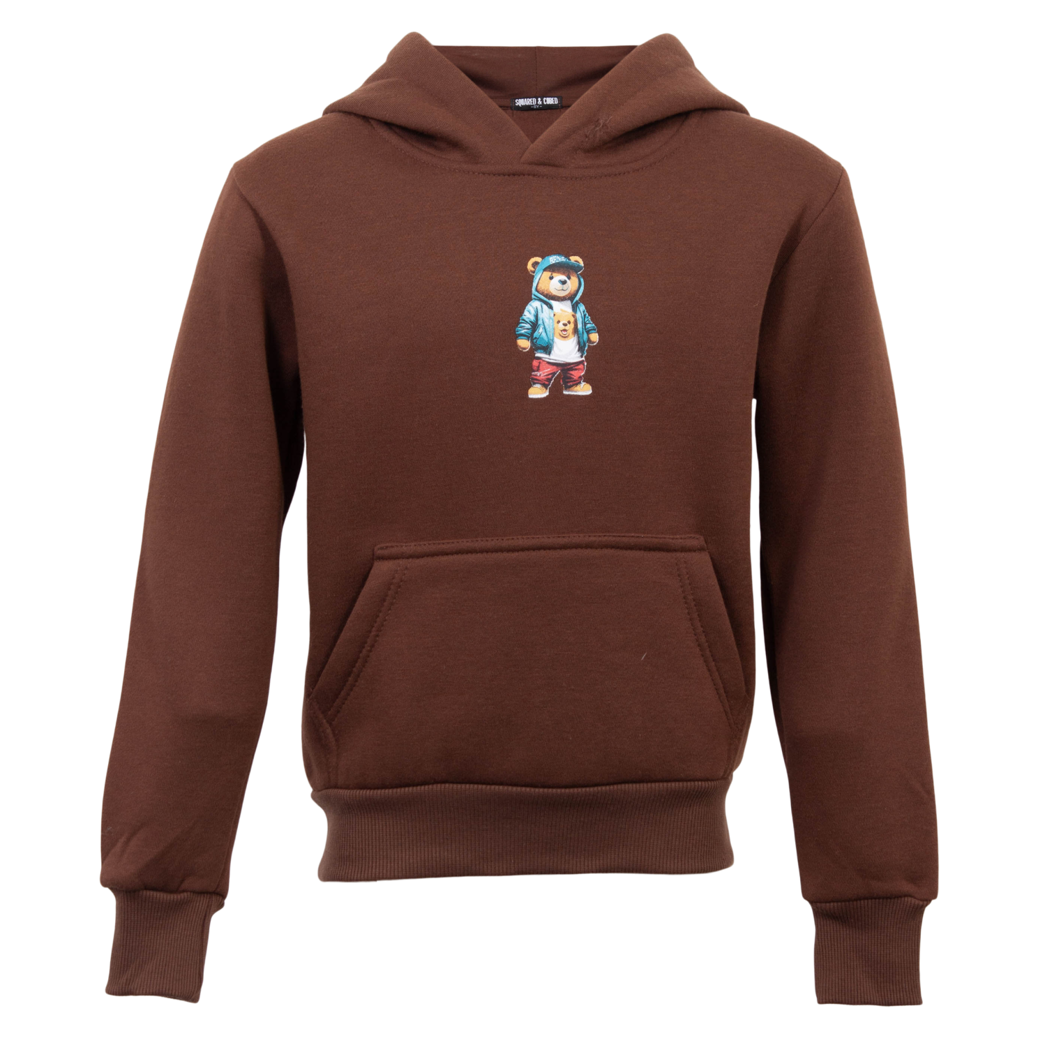 Køb Squared & Cubed Drenge Hættetrøje - Brun - 4 online billigt tilbud rabat tøj