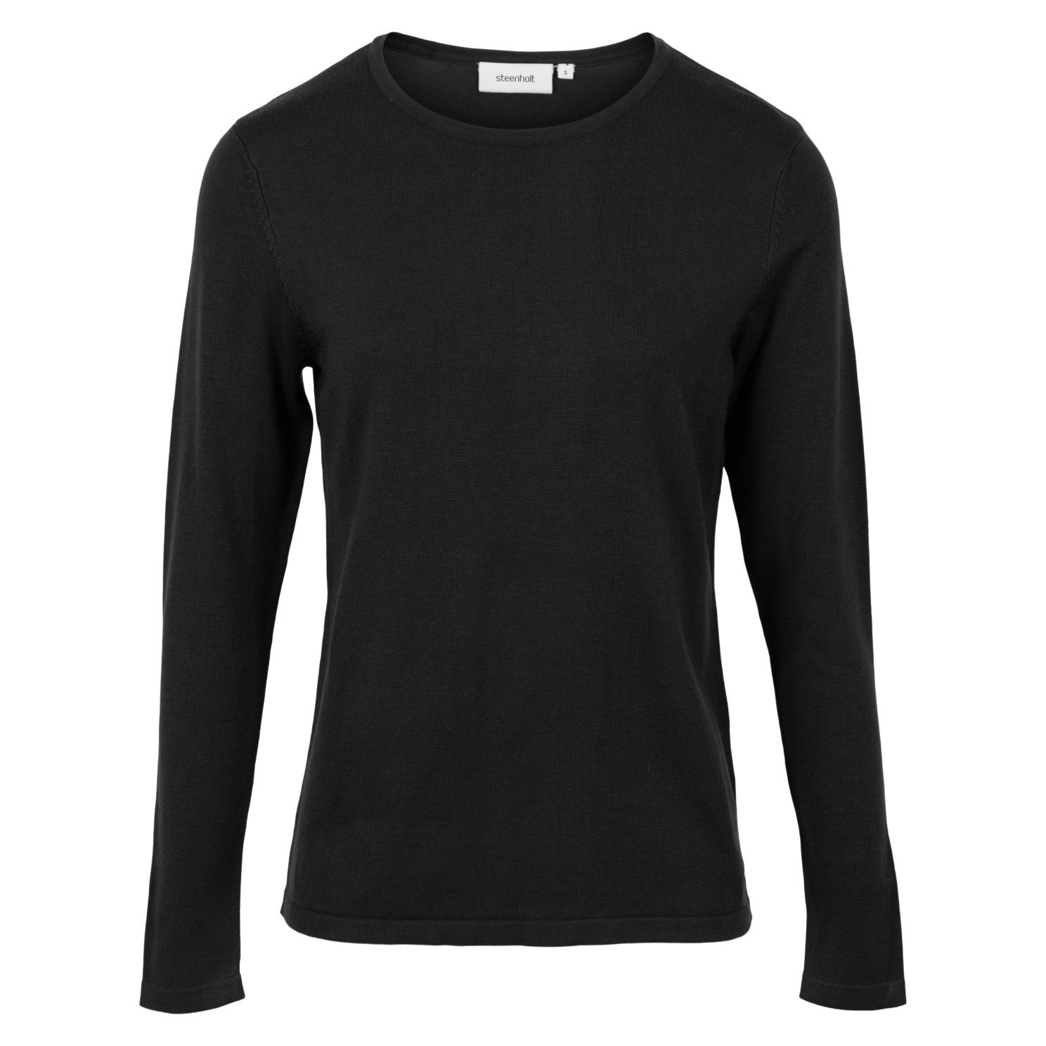 Køb Steenholt Cava Dame Striktrøje - Black - S online billigt tilbud rabat tøj