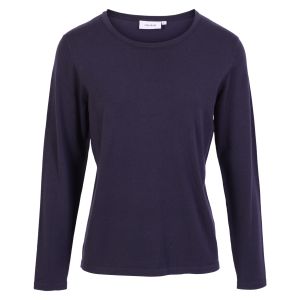 Køb Steenholt Cava Dame Striktrøje - Navy - 46 online billigt tilbud rabat tøj