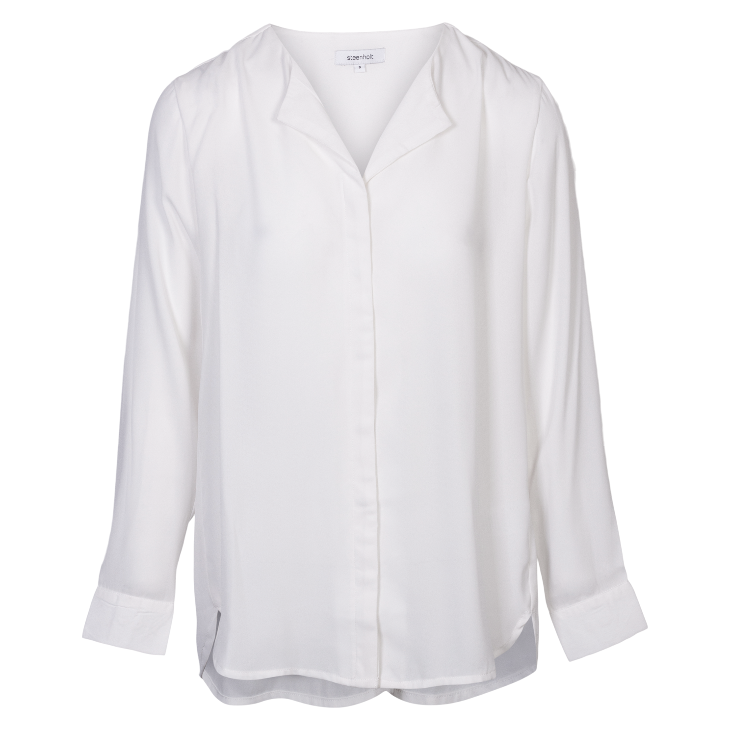 Køb Steenholt Clara Dame Bluse - Bright White - 44 online billigt tilbud rabat tøj