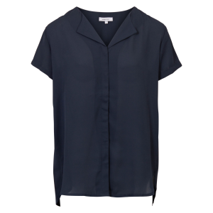 Køb Steenholt Clara Dame Kortærmet bluse - Navy - 44 online billigt tilbud rabat tøj