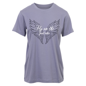 Køb Steenholt Fass Dame T-shirt - P6 Blue Granite - 44 online billigt tilbud rabat tøj