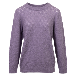 Køb Steenholt Gora Dame Striktrøje - Lavender gray - 48 online billigt tilbud rabat tøj