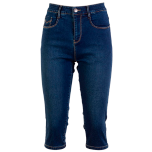 Køb Steenholt Grace Dame Capri - Blue Denim - 36 online billigt tilbud rabat tøj