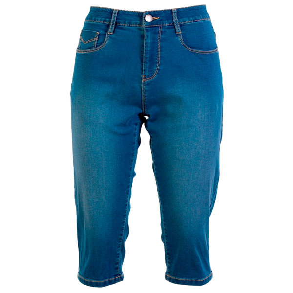 Køb Steenholt Grace Dame Capri - M. Light Blue Denim - 44 online billigt tilbud rabat tøj