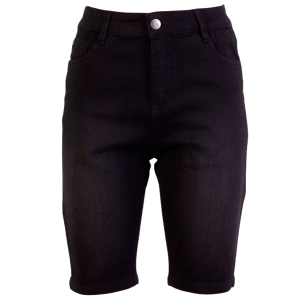 Køb Steenholt Grace Dame Shorts - Black Denim - 38 online billigt tilbud rabat tøj