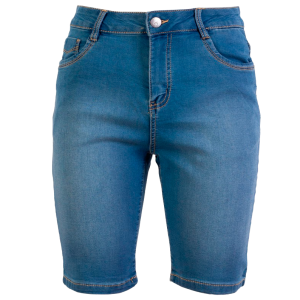 Køb Steenholt Grace Dame Shorts - M. Light Blue Denim - 46 online billigt tilbud rabat tøj