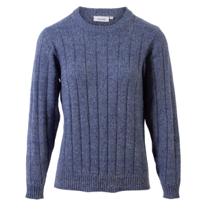 Køb Steenholt Kazi Dame Striktrøje - Medium Blue - 44 online billigt tilbud rabat tøj