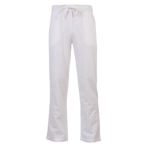 Køb Steenholt Linett Dame Bukser i hørmix - Bright White - S online billigt tilbud rabat tøj