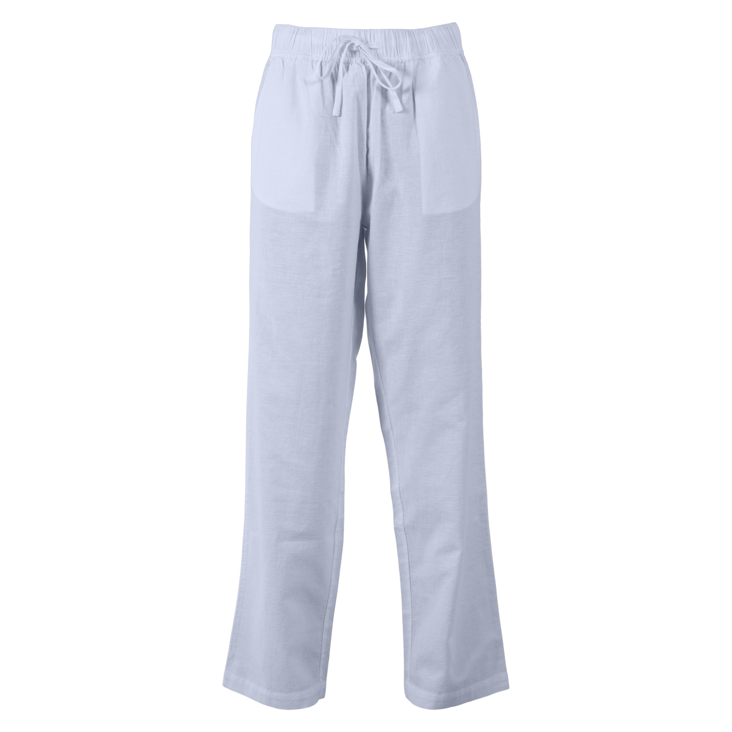 Køb Steenholt Linett Dame Bukser i hørmix - Heavenly Blue - 44 online billigt tilbud rabat tøj