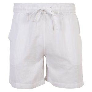 Køb Steenholt Linett Dame Shorts i hørmix - Bright White - M online billigt tilbud rabat tøj