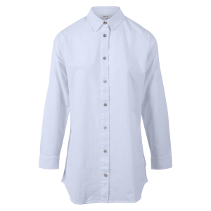 Køb Steenholt Linett Dame Skjorte i hørmix - Heavenly Blue - 44 online billigt tilbud rabat tøj