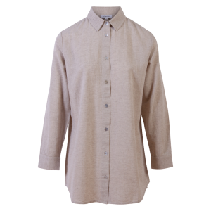 Køb Steenholt Linett Dame Skjorte i hørmix - Woody - 44 online billigt tilbud rabat tøj