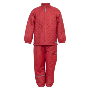 Køb Steenholt Lund Pige Termosæt - Pompeian Red - 98 online billigt tilbud rabat tøj