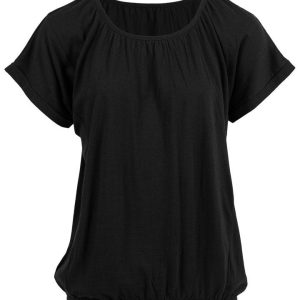 Køb Steenholt Nima Dame T-shirt - Jet Black - 44 online billigt tilbud rabat tøj