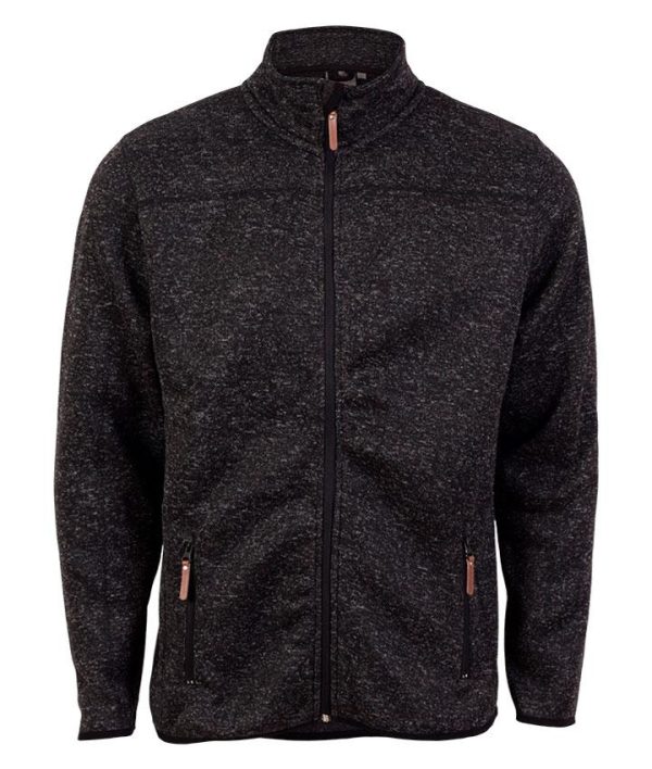 Køb Steenholt Ocean Herre Fleecejakke - Dark Grey - 6XL online billigt tilbud rabat tøj