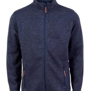 Køb Steenholt Ocean Herre Fleecejakke - Melange Blue - 4XL online billigt tilbud rabat tøj