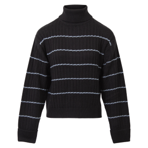 Køb Steenholt Olivia Dame Striktrøje - Black - 44 online billigt tilbud rabat tøj