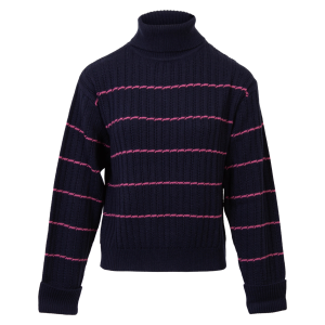 Køb Steenholt Olivia Dame Striktrøje - Navy - L online billigt tilbud rabat tøj