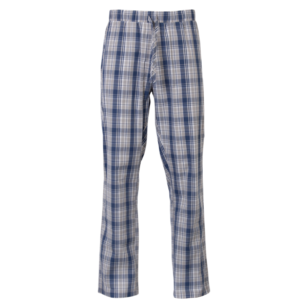 Køb Steenholt Tommy Unisex Natbukser - Light Blue Check - XS online billigt tilbud rabat tøj