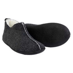 Køb Steenholt Zane Unisex Hjemmesko - Dark Grey - 37 online billigt tilbud rabat tøj