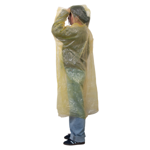 Køb Unisex Regnslag m. hætte - Gul - Onesize online billigt tilbud rabat tøj