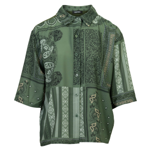 Køb Vanting Dame Bluse - Khaki - L/XL online billigt tilbud rabat tøj