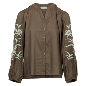 Køb Vanting Dame Bluse - Taupe - S online billigt tilbud rabat tøj