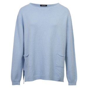 Køb Vanting Dame Striktrøje - Light Blue - S/M online billigt tilbud rabat tøj