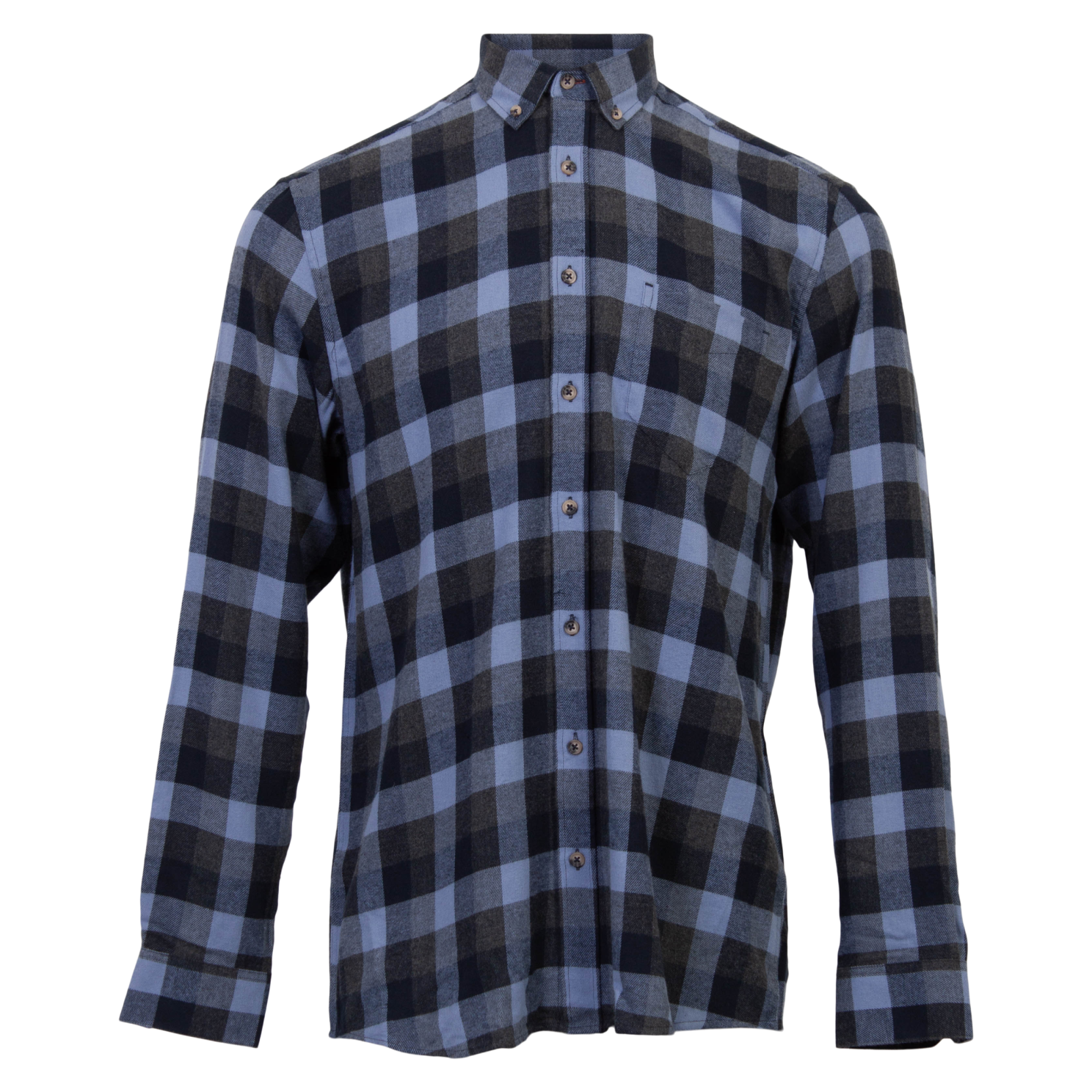 Køb Vito Farmer Herre Skjorte - Colony Blue mix - 4XL-49/50 online billigt tilbud rabat tøj