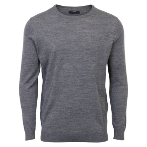 Køb Vito Gordon Herre Striktrøje i merinouldmix - Grey mix - XL online billigt tilbud rabat tøj