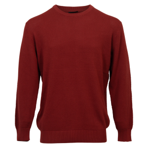 Køb Vito Howard Herre Striktrøje - Red Ochre - L online billigt tilbud rabat tøj