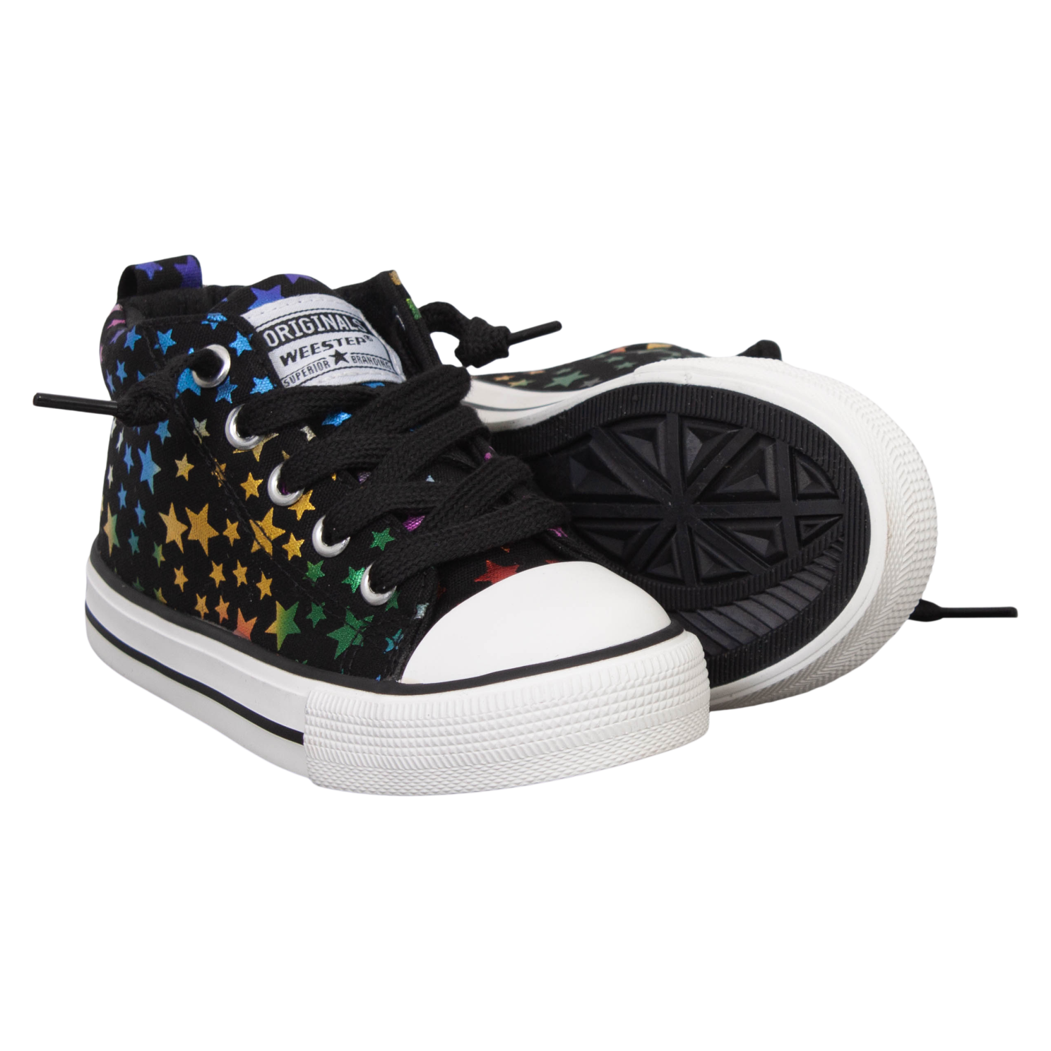Køb Weestep Børne Sneakers - Black Star - 26 online billigt tilbud rabat tøj