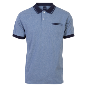 Køb Yellowstone Eagle Herre Polo - Light Blue Melange - M online billigt tilbud rabat tøj