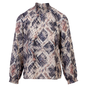 Køb ZbyZ Dame Bluse - Blue Snake - 46/48 online billigt tilbud rabat tøj