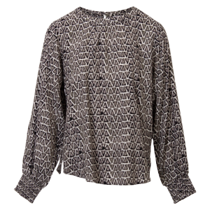 Køb ZbyZ Dame Bluse - Grey/Black - 42/44 online billigt tilbud rabat tøj
