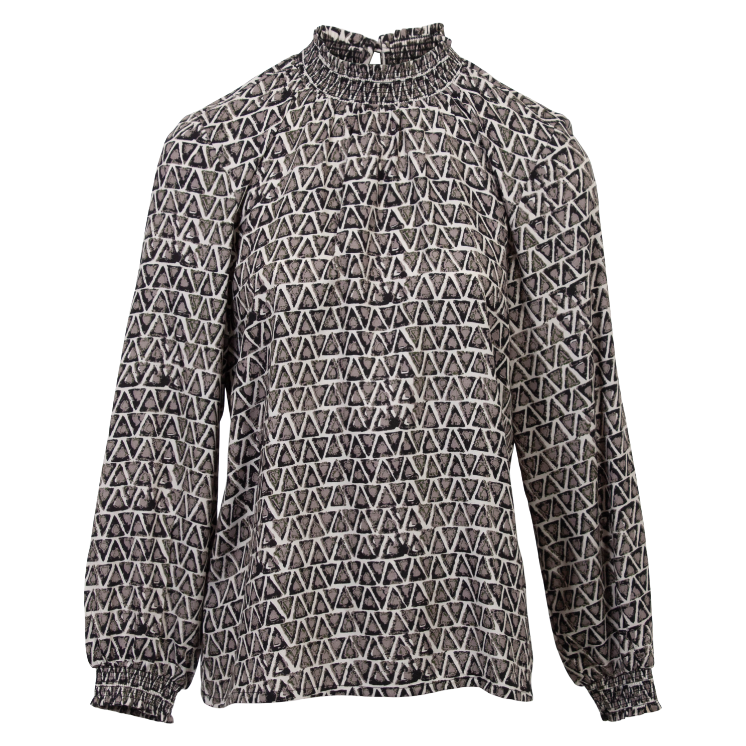 Køb ZbyZ Dame Bluse - Grey/Black - 42/44 online billigt tilbud rabat tøj