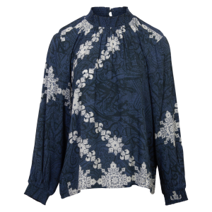 Køb ZbyZ Dame Bluse - Navy/Sort - 46/48 online billigt tilbud rabat tøj