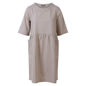 Køb ZbyZ Dame Kjole - Beige - 42/44 online billigt tilbud rabat tøj