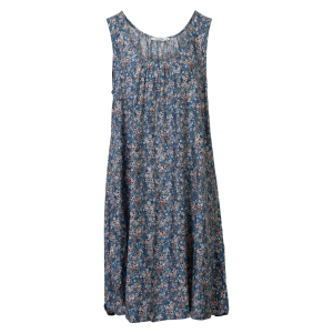Køb ZbyZ Dame Kjole - Blue Flower - 46/48 online billigt tilbud rabat tøj