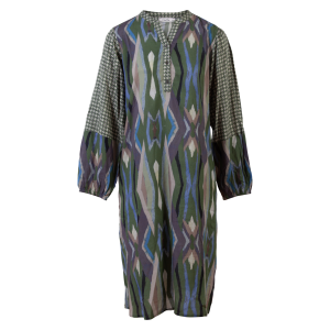 Køb ZbyZ Dame Kjole - Khaki Combi - 42/44 online billigt tilbud rabat tøj