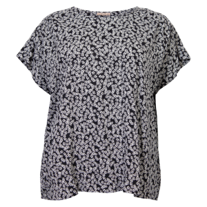 Køb ZbyZ Dame T-shirt - Flower print - 42/44 online billigt tilbud rabat tøj