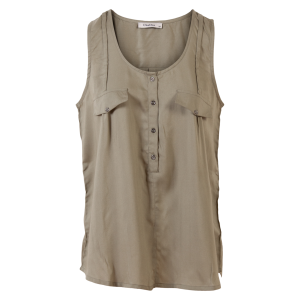 Køb ZbyZ Dame Top - Khaki - 46/48 online billigt tilbud rabat tøj