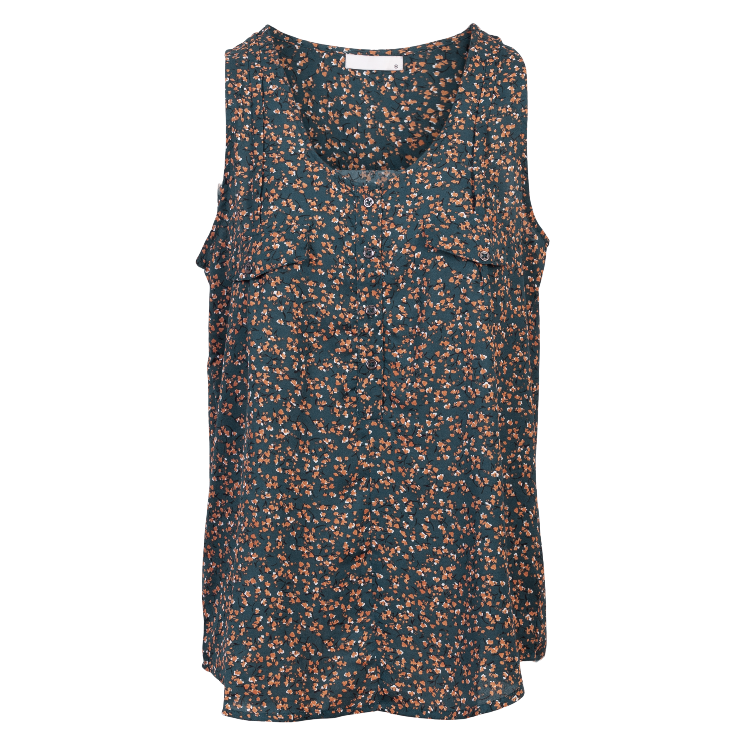 Køb ZbyZ Dame Top - Khaki Combi - 46/48 online billigt tilbud rabat tøj