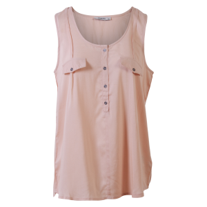 Køb ZbyZ Dame Top - Solid Rose - 46/48 online billigt tilbud rabat tøj