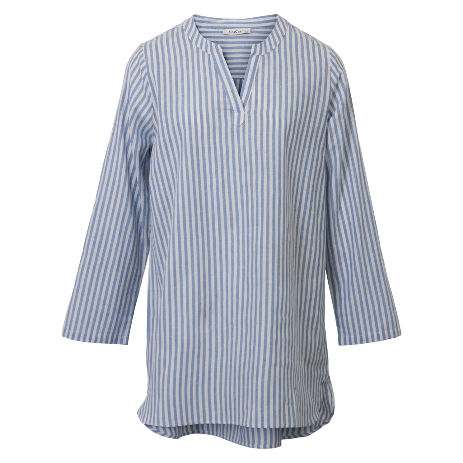 Køb ZbyZ Dame Tunika i hørmix - Blue - 42/44 online billigt tilbud rabat tøj